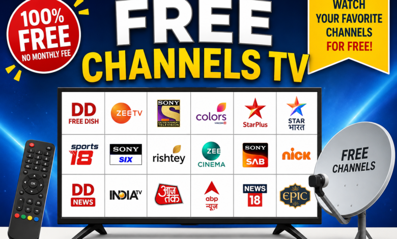 free satellite channels