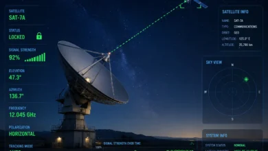 satellite signal tracking