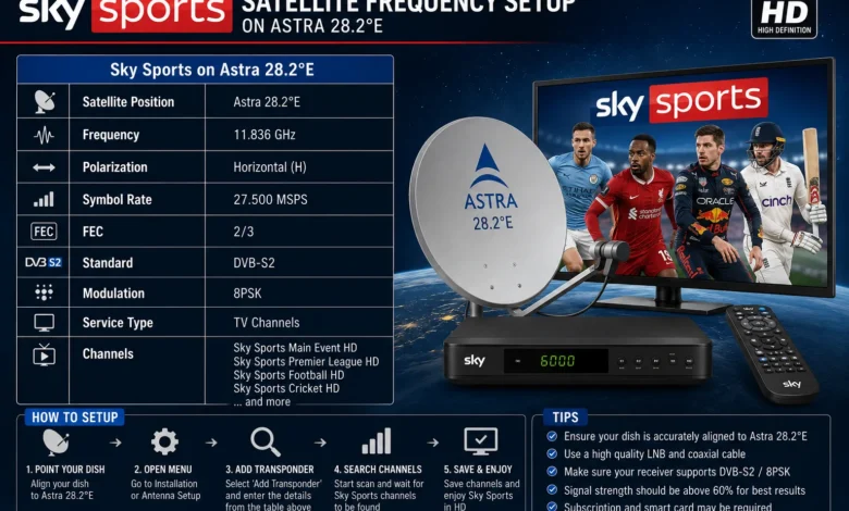 Sky Sports Frequency